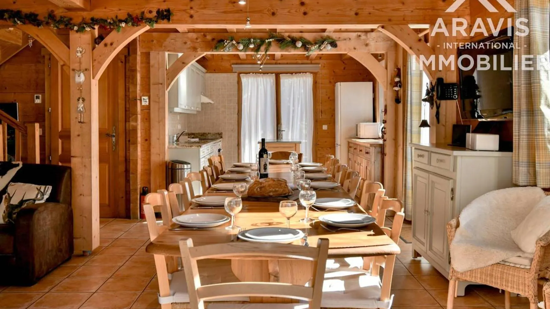 Chalet 5 Chambres Au Pied Des Pistes, Ideal Pour Ski Et Velo Tourisme! - Fr-1-391-24 Ле-Гран-Борнан